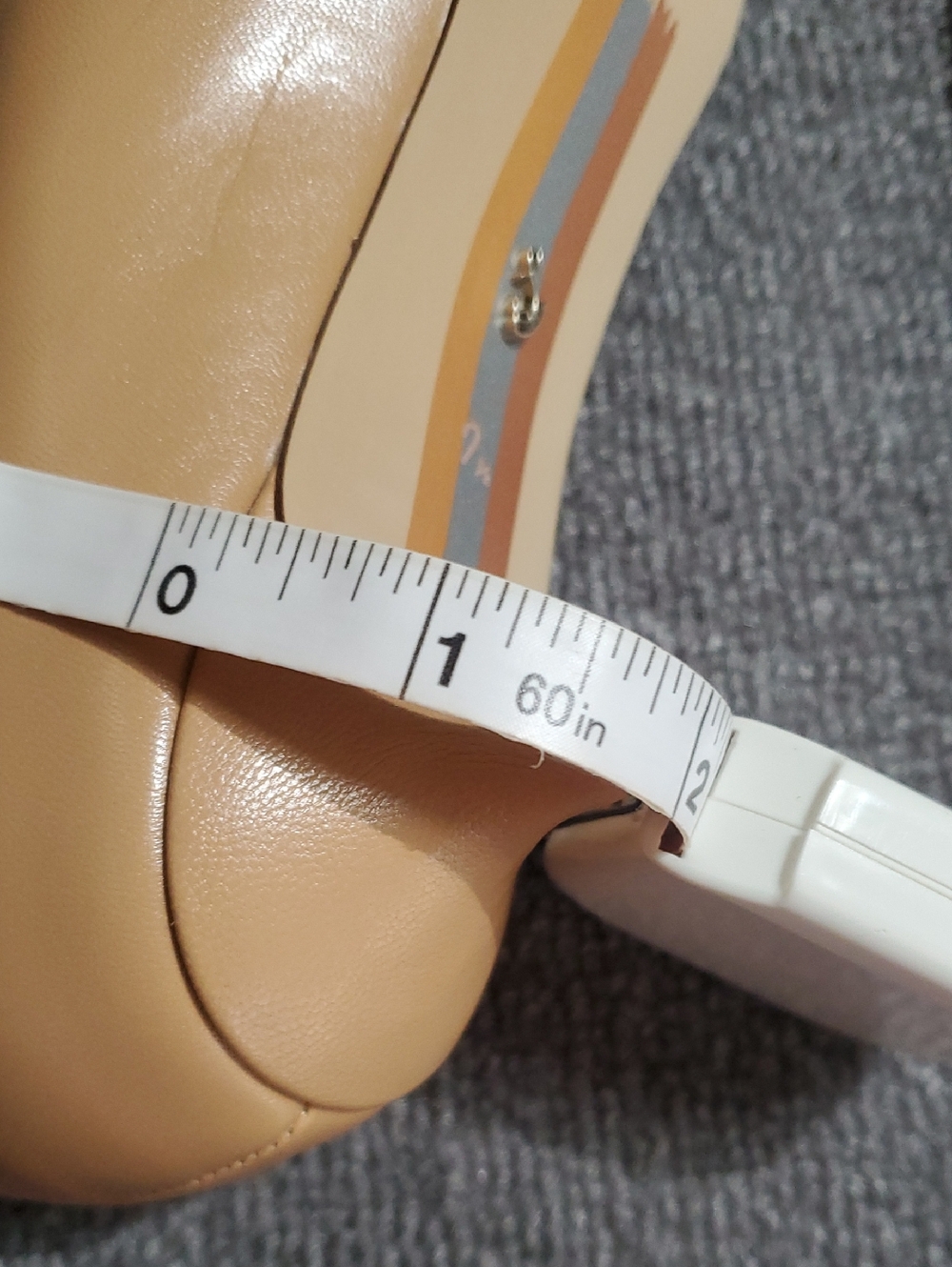 NWT Sam Edelman 7 1/2 M Classic Pointed-Toe Pumps in Camel - Picture 8 of 8